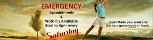 Chiropractor open saturday