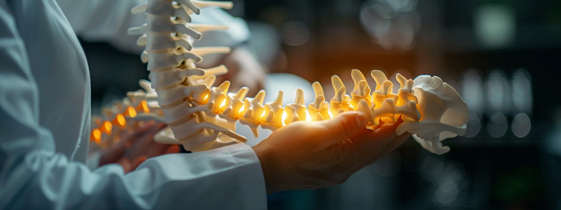 a modern chiropractor confidently demonstrating a spinal adjustment on a patient, dispelling misconceptions and promoting evidence-based care.