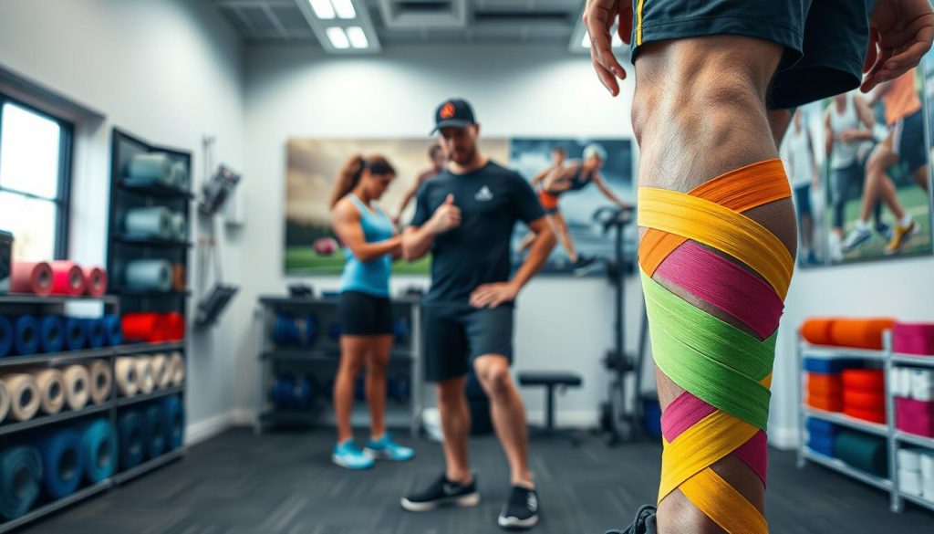 Kinesiology Taping Benefits for Athletes