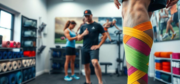 Kinesiology Taping Benefits for Athletes