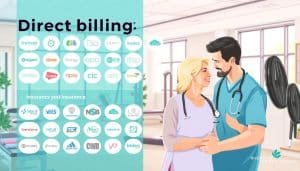 direct billing and insurance options