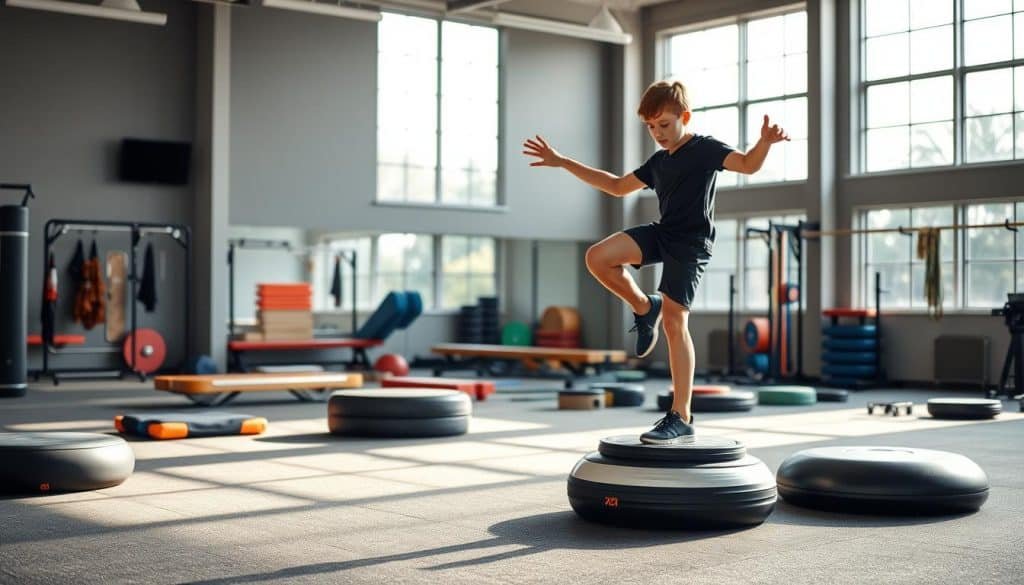 athletic performance proprioception training