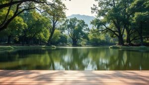 calm environment for practice