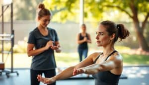 female athlete rehabilitation process