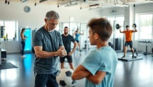 sports therapy for different skill levels