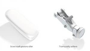A side-by-side comparison of a neurodynamic slider and a tensioner mechanism, captured in a technical illustration. The slider is shown with its smooth, curved profile, while the tensioner features a more angular, adjustable design. The image is rendered with precise technical details, highlighting the mechanical components and engineering principles behind each device. The lighting is soft and directional, casting subtle shadows that emphasize the forms and textures. The overall mood is one of clinical precision, inviting the viewer to examine and understand the nuanced differences between these two rehabilitation tools.