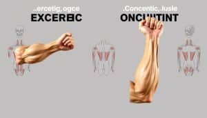 eccentric vs concentric exercise differences